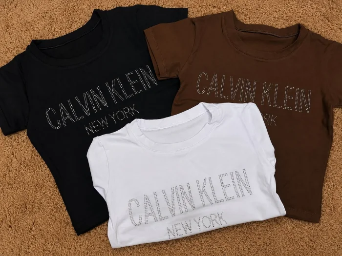 Babytee Calvin Klein Strass