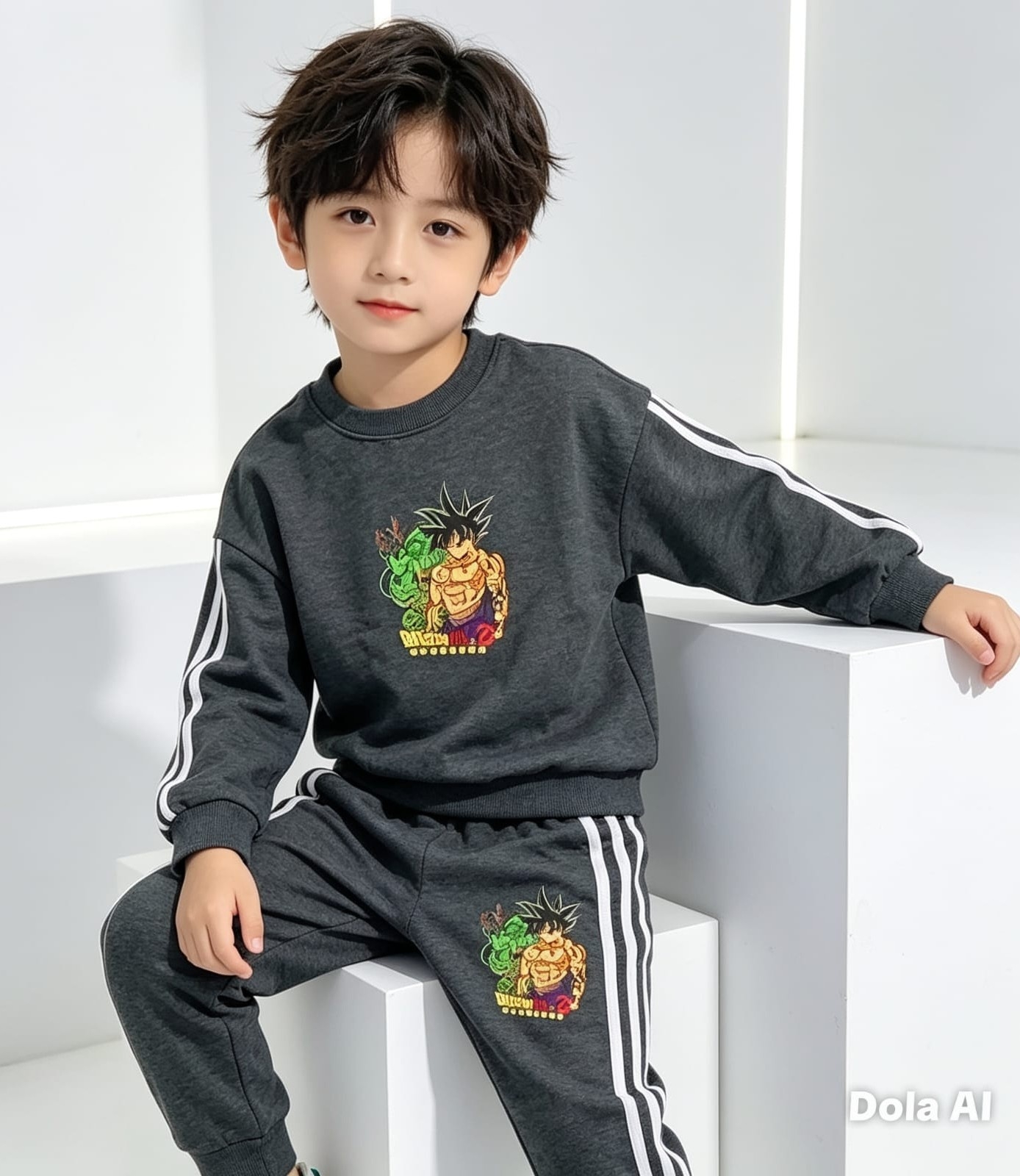 Conjunto Algodon Frizza Niños - Imagen 6