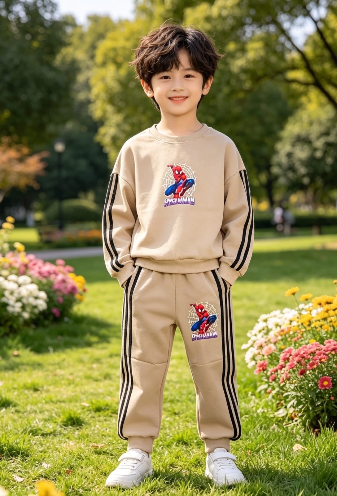 Conjunto Algodon Frizza Niños - Imagen 7