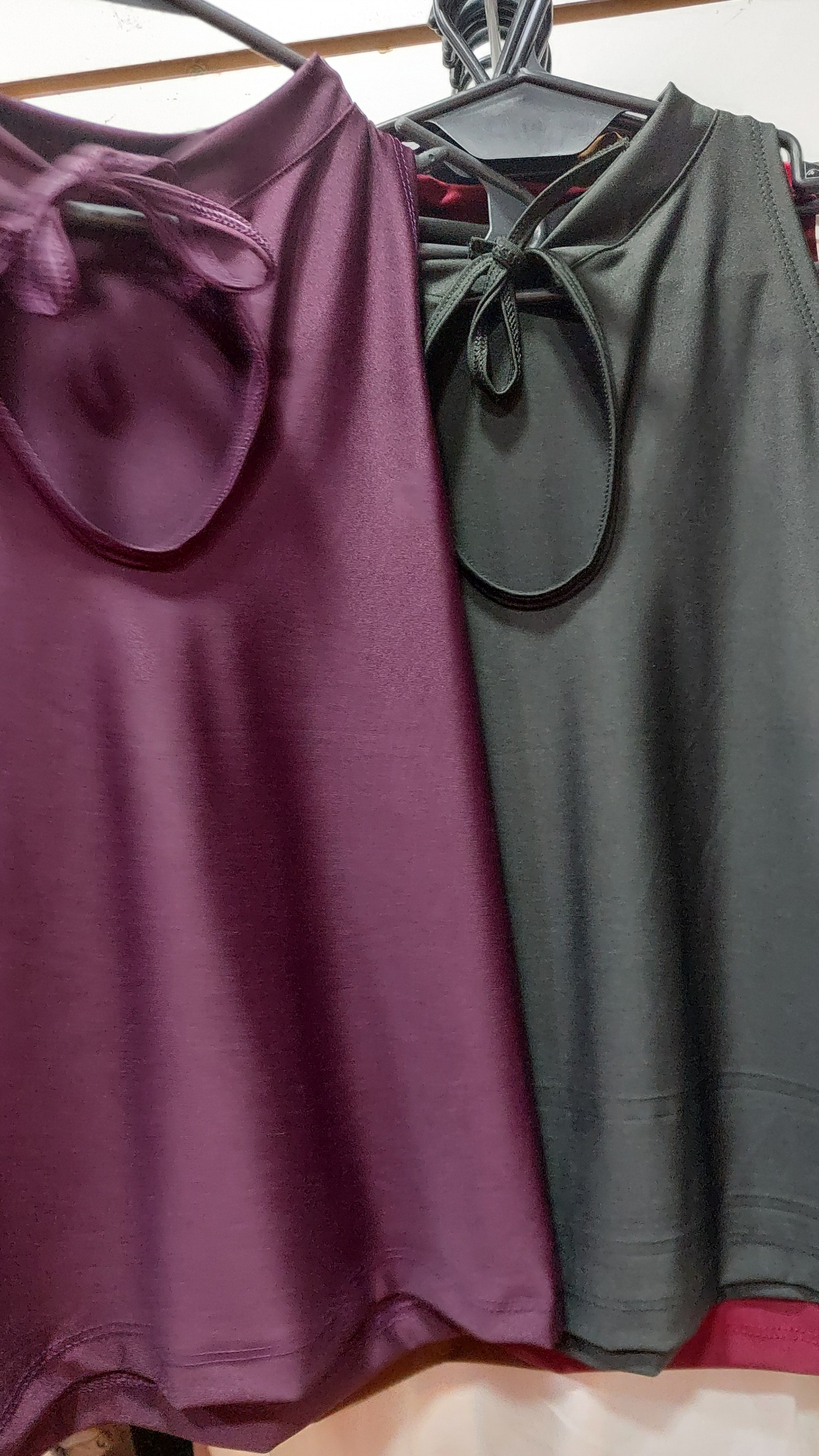 Musculosa Remera Estilo Asiatico con Lazo Microfibra - Imagen 3