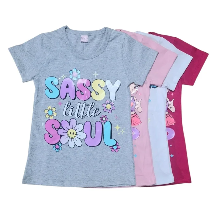 Remera Algodon Nena