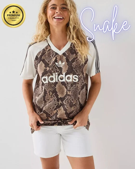 Remera Adi Beige Snake Premium