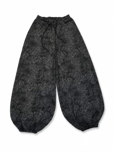 Pantalon Jean Ballon Texturizado