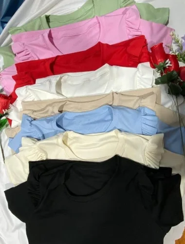 Remeras Básicas Tela Morley Rip del 3 al 5