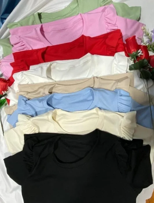 Remeras Básicas Tela Morley Rip del 3 al 5
