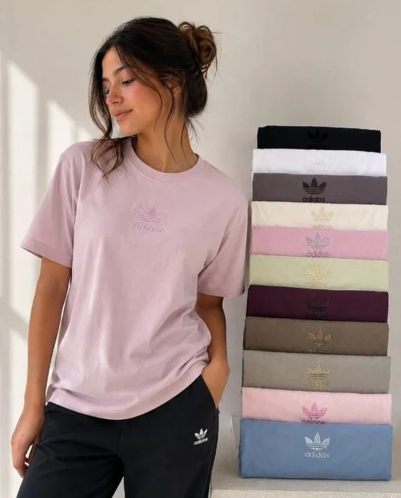 Remeras Bordadas Adi del 2 al 6(jersey Peinado)