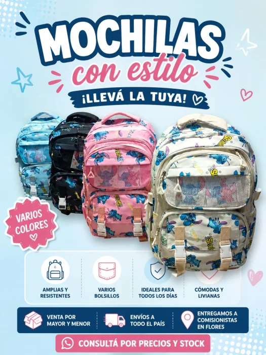 Mochila Stich