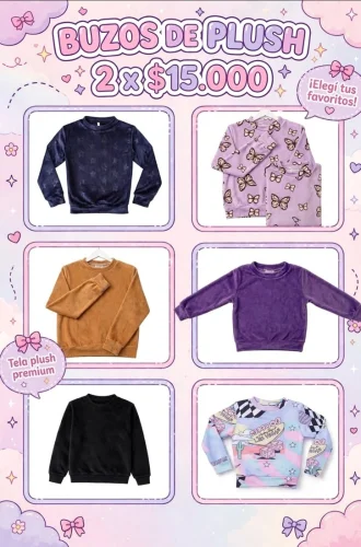Ofertas Buzo Plush