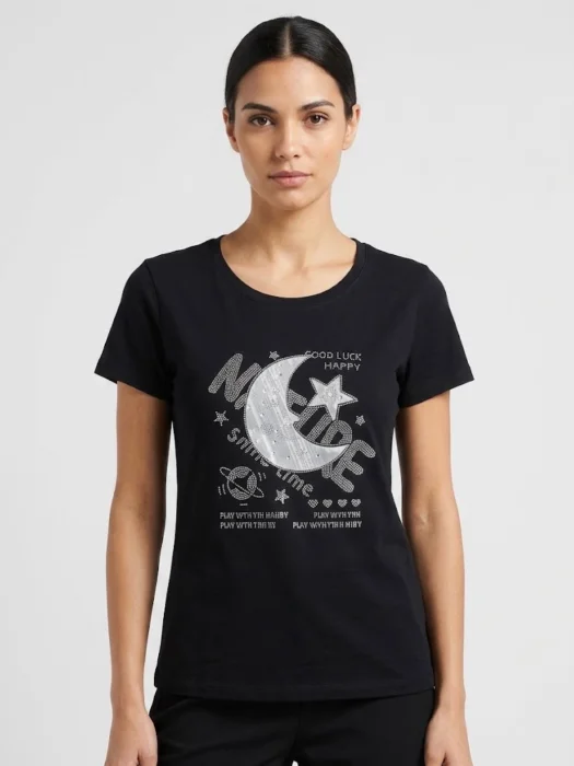 Remera con Brillo