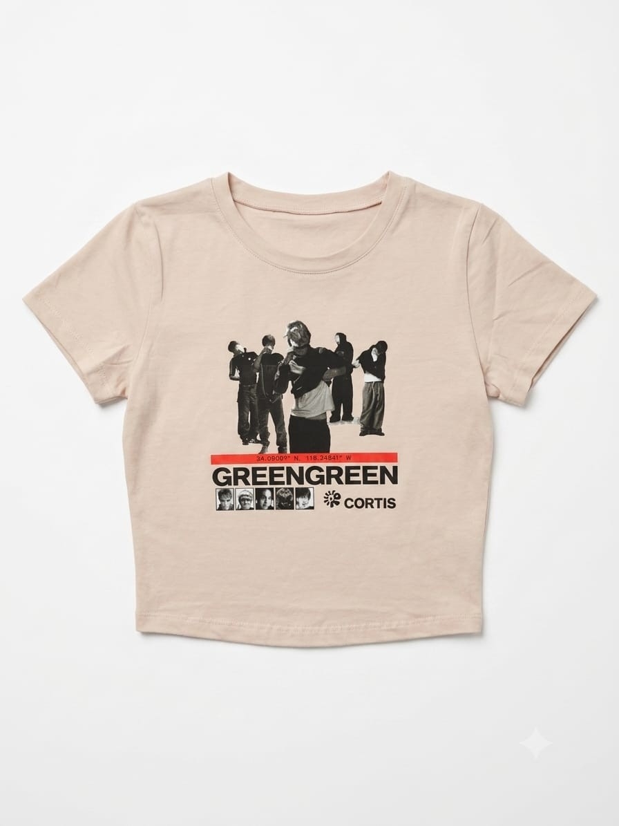 Remera Babytee Kpop Cortis - Imagen 2
