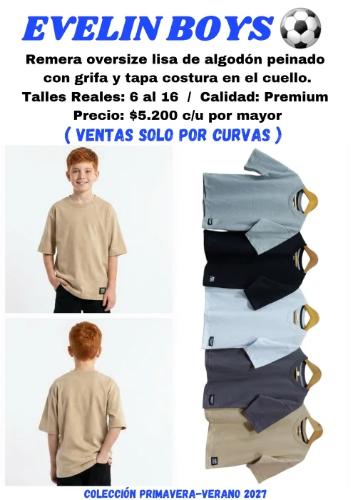 Remera Oversize Lisa