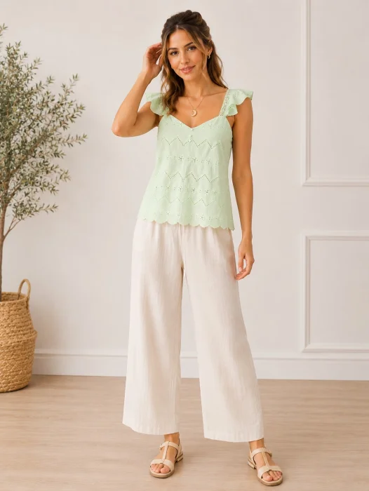 Musculosa Brodery Importada