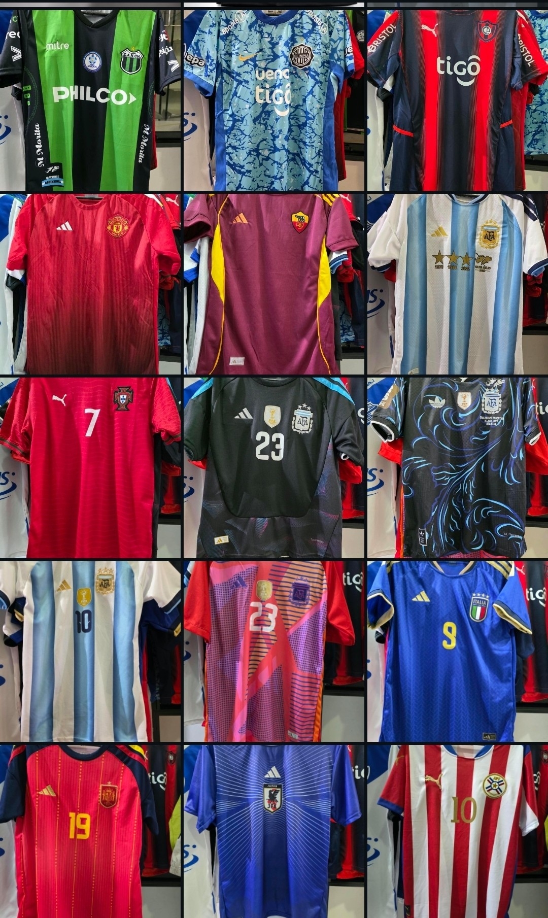 Camisetas Bordado Europeos Nacionales Brasilerao - Imagen 3
