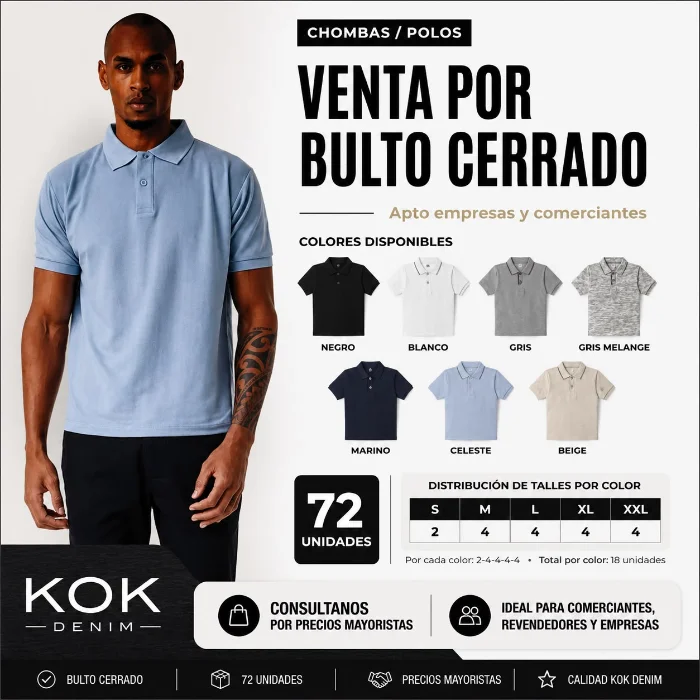 Chombas Importadas (buto X 72)