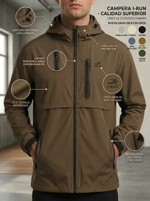 Rompevientos Impermeable Importado