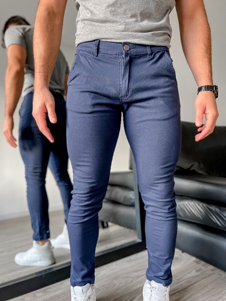 Pantalones Corte Chino - Imagen 3