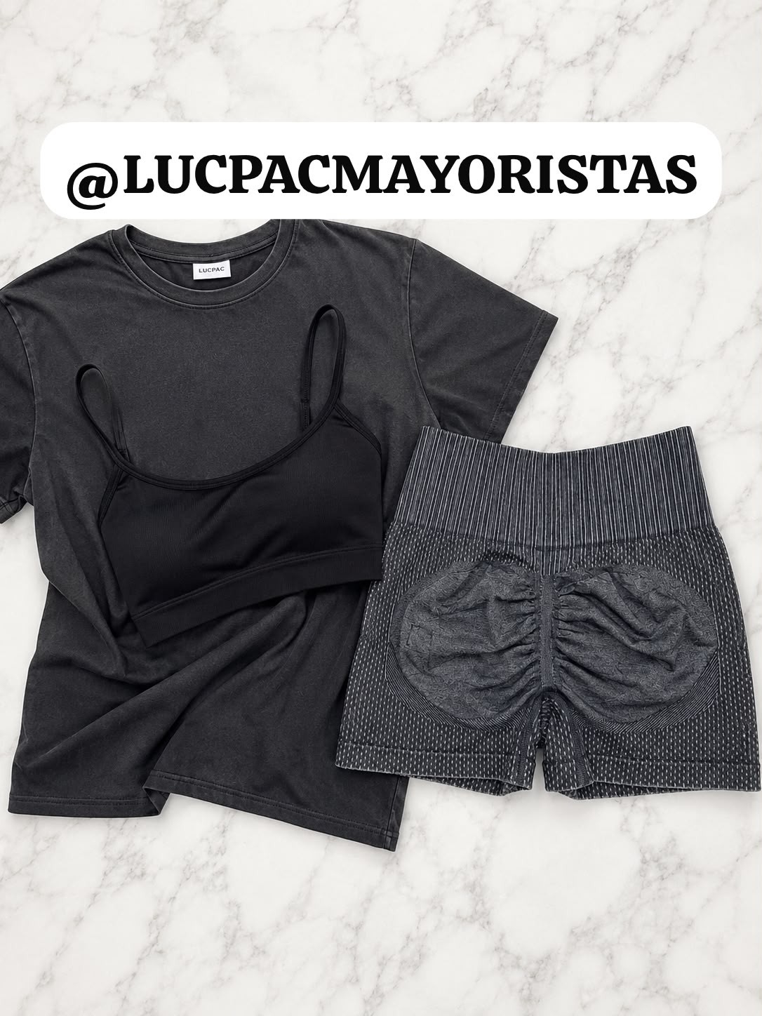 Short Push Up Negro - Imagen 2