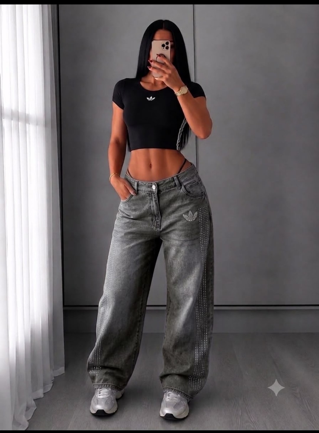 Jeans Baggi Semi Elastizado - Imagen 2