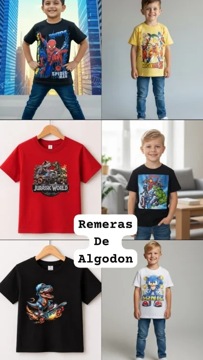 Remeras Algodon