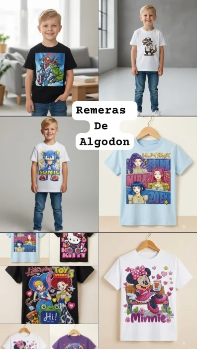Remeras Algodon