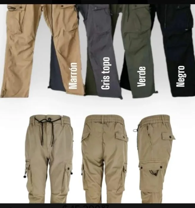 Pantalon de Gabardina I-run Recto