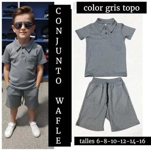 Waffler Polo Conjunto