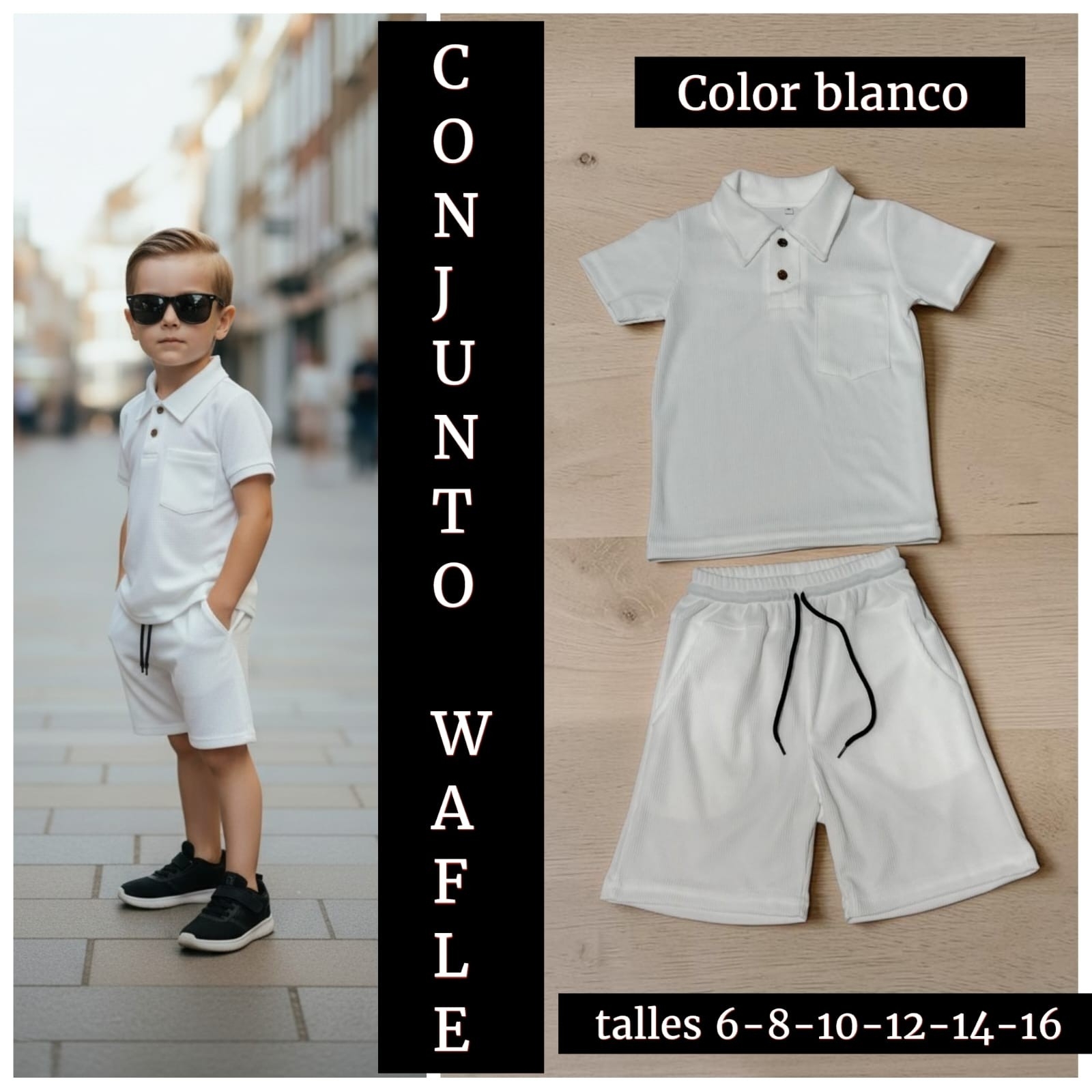 Waffler Polo Conjunto - Imagen 2