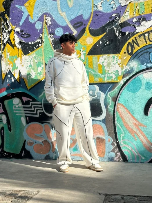 Art. Conjunto Pantalón y Buzo con Vivos -streetwear  /frisa Peinada Premium