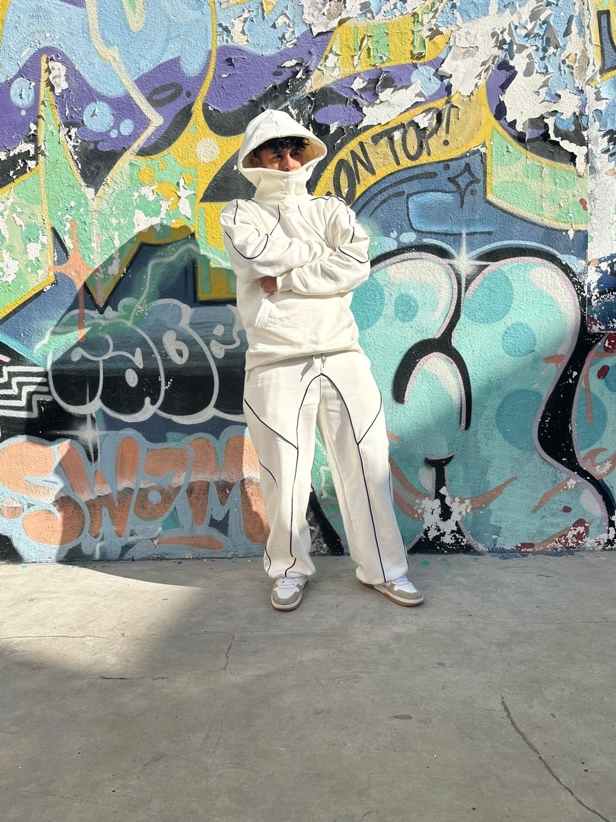 Art. Conjunto Pantalón y Buzo con Vivos -streetwear  /frisa Peinada Premium - Imagen 2