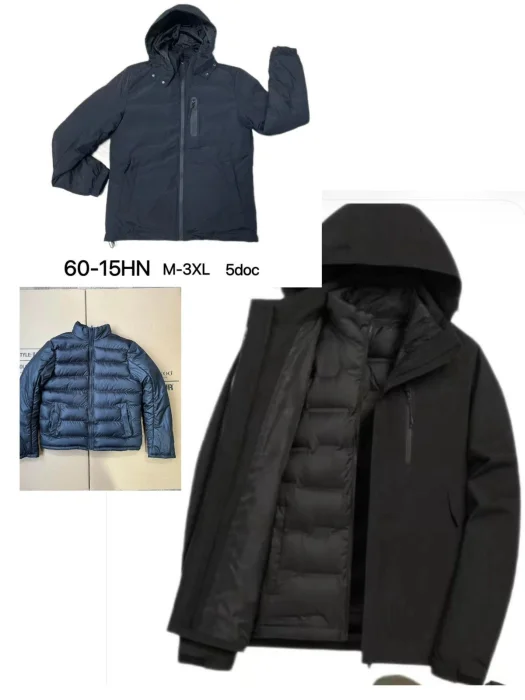 Campera 2en 1 de Hombre Impermeable