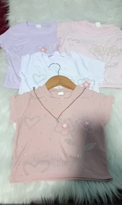 Remera Brillo Morley Niña