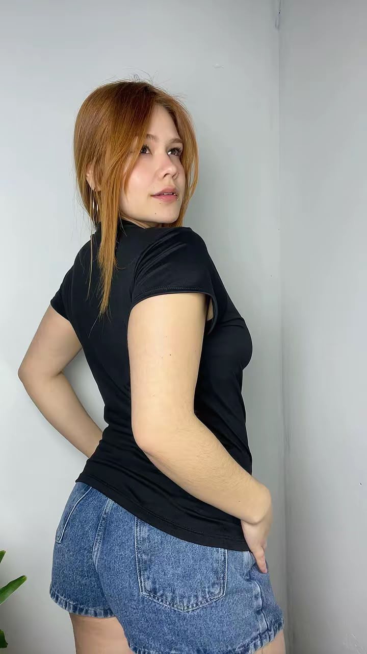 Remera Escote V de Modal Sof - Imagen 4