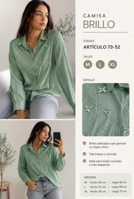 Camisa Brillo