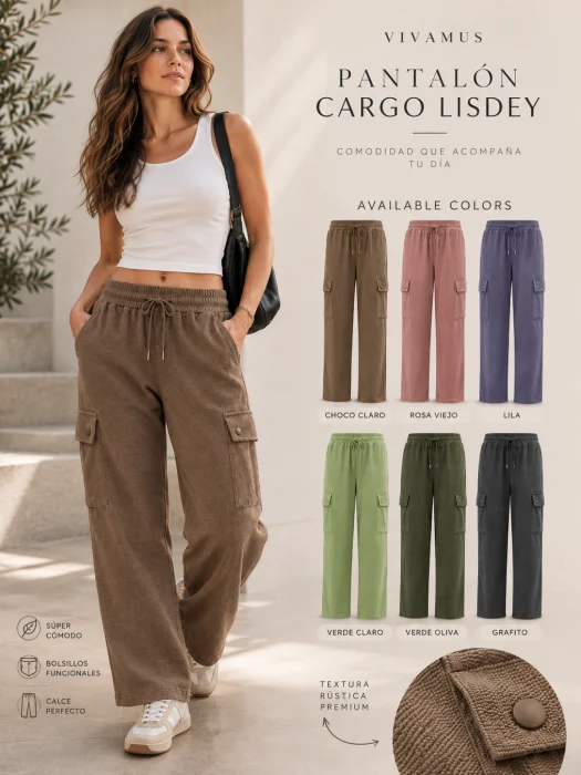Pantalón Cargo Lisdey