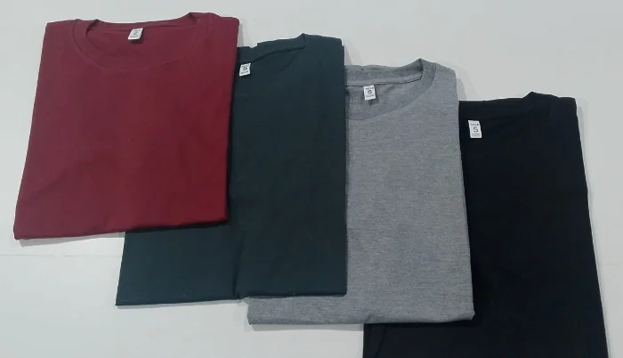 Remeras Lisas de Algodon Peinado