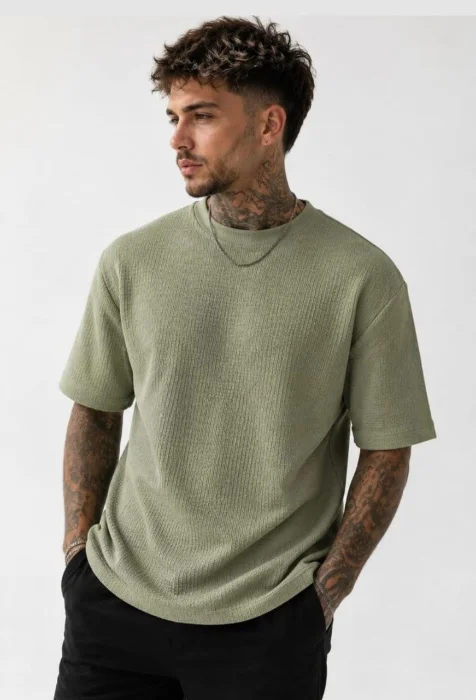 Remera Wafle Liviano