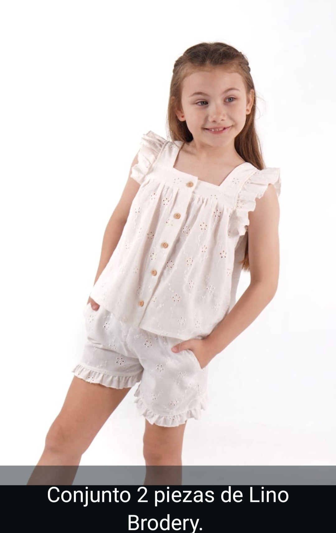 Conjunto  Aurora Lino Brodery por Pedido del 2 al 12 - Imagen 2