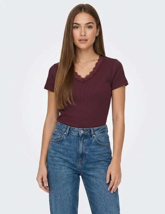 Camiseta C/ V Puntilla