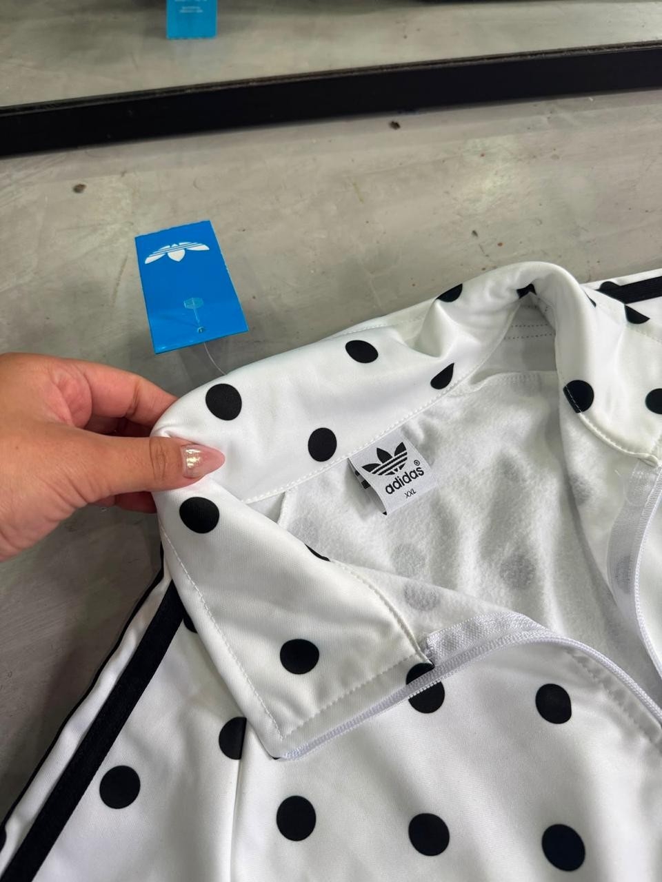 Campera Polka Adid@s White - Imagen 3