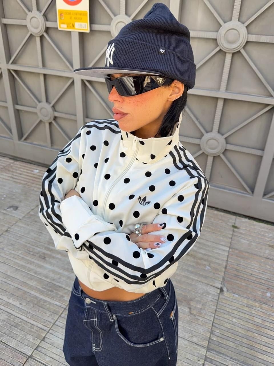 Campera Polka Adid@s White - Imagen 4