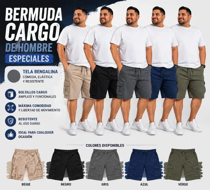 Bermuda de Hombre Especiales