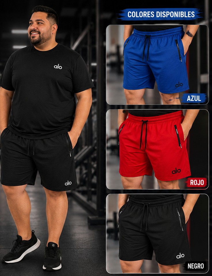 Shorts Deportivo de Hombre - Imagen 2