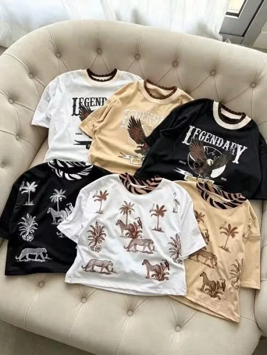Remera Cuello Tejido