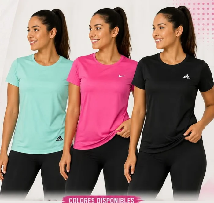 Remeras Deportivas de Mujer