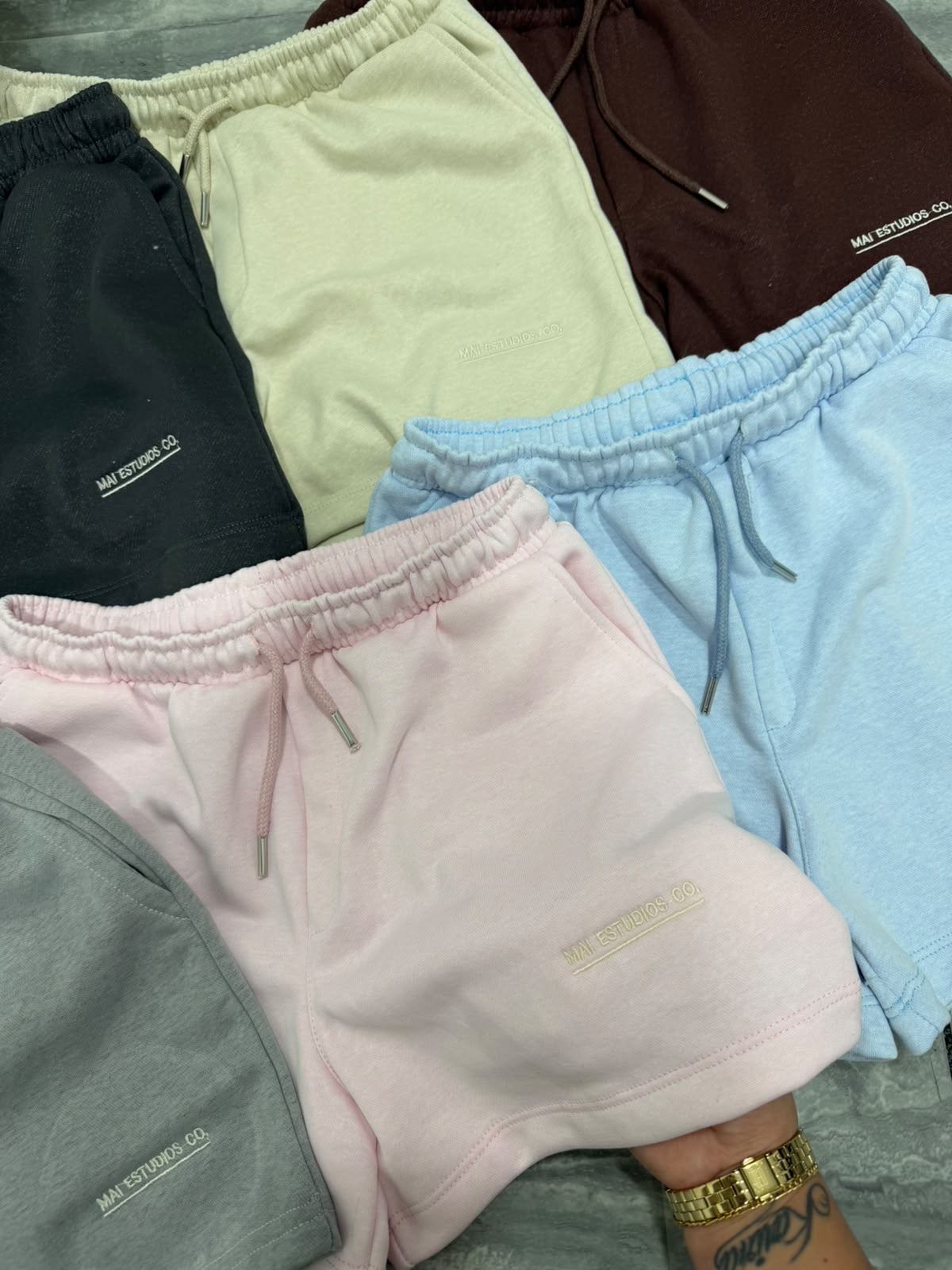 Short de Algodón Rústico Peinado con Bordado para Mujer - 964E8345-BBDA-4C3A-9EF4-4128879601E0.jpeg