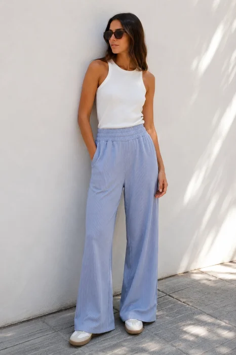 Pantalon Recto Morley Acanalado