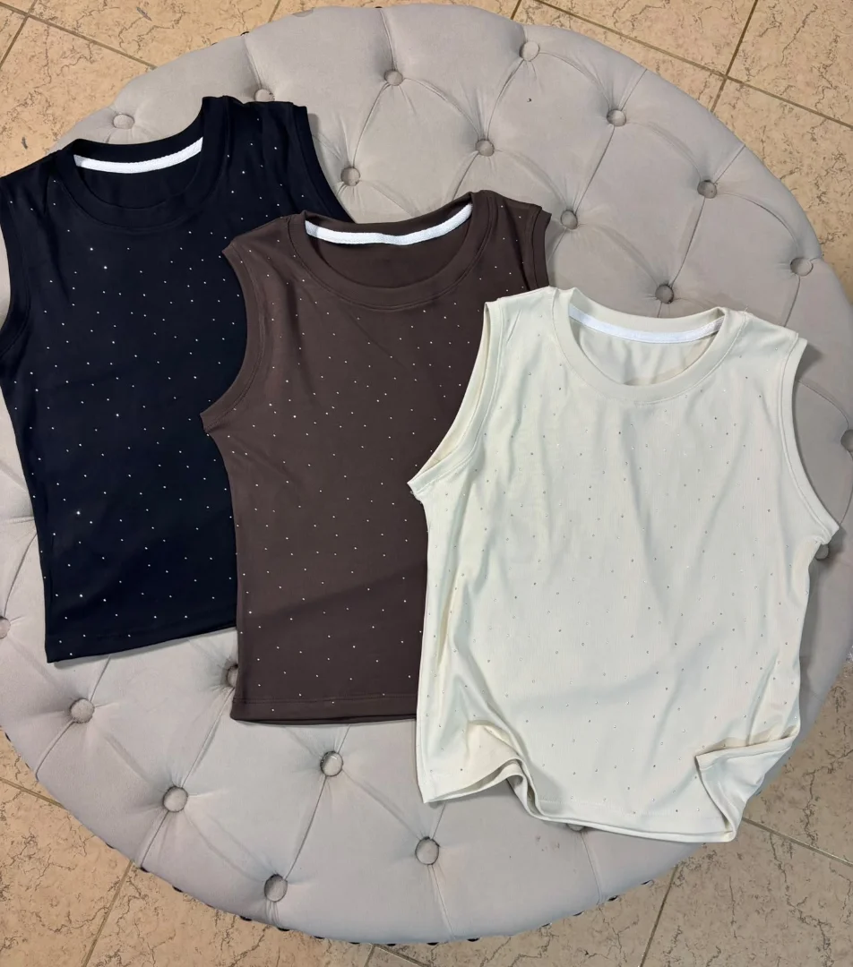Musculosa Strass - Imagen 2