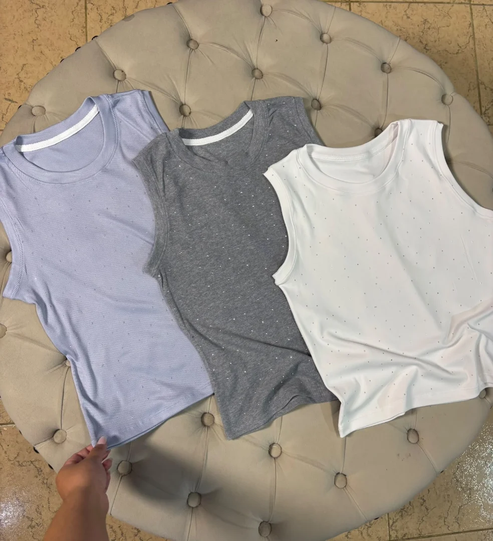 Musculosa Strass - Imagen 4