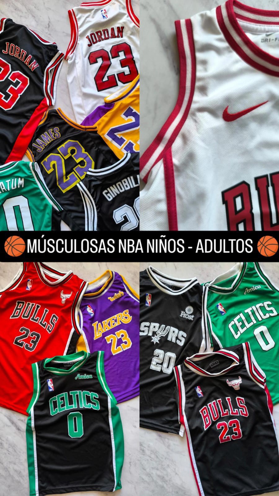 Musculosas Nba - Imagen 5