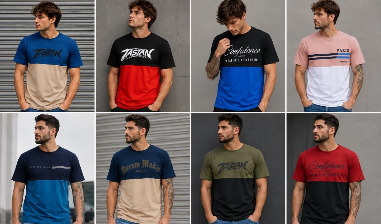 Remera Combinado Hombre Algodón 24.1 - Imagen 2